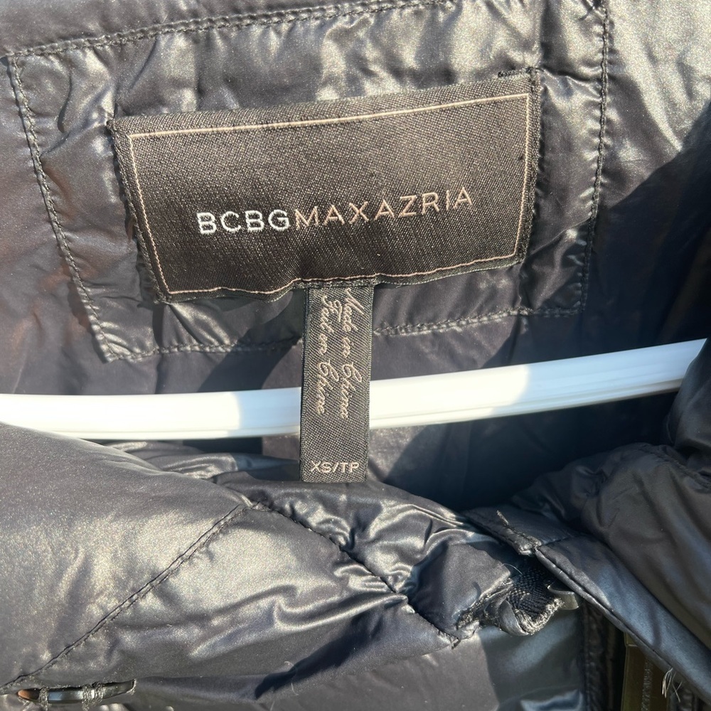 BCBGMAXAZRIA Women's Black Down Puffer Jacket - Size XS - Picture 5 of 16
